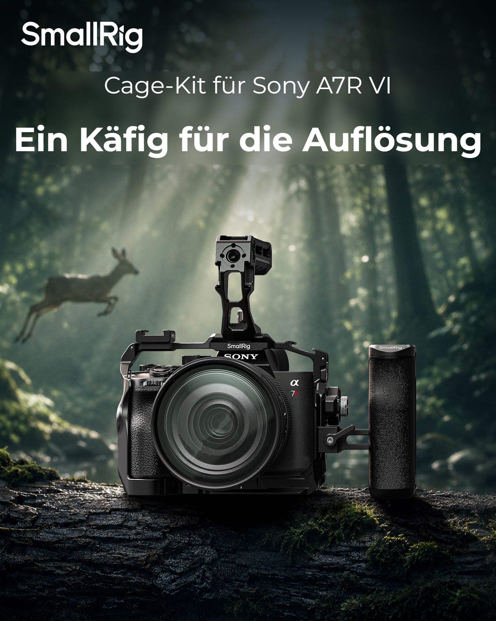 SmallRig Käfig Sony A7R VI – deutsche Infografik 1