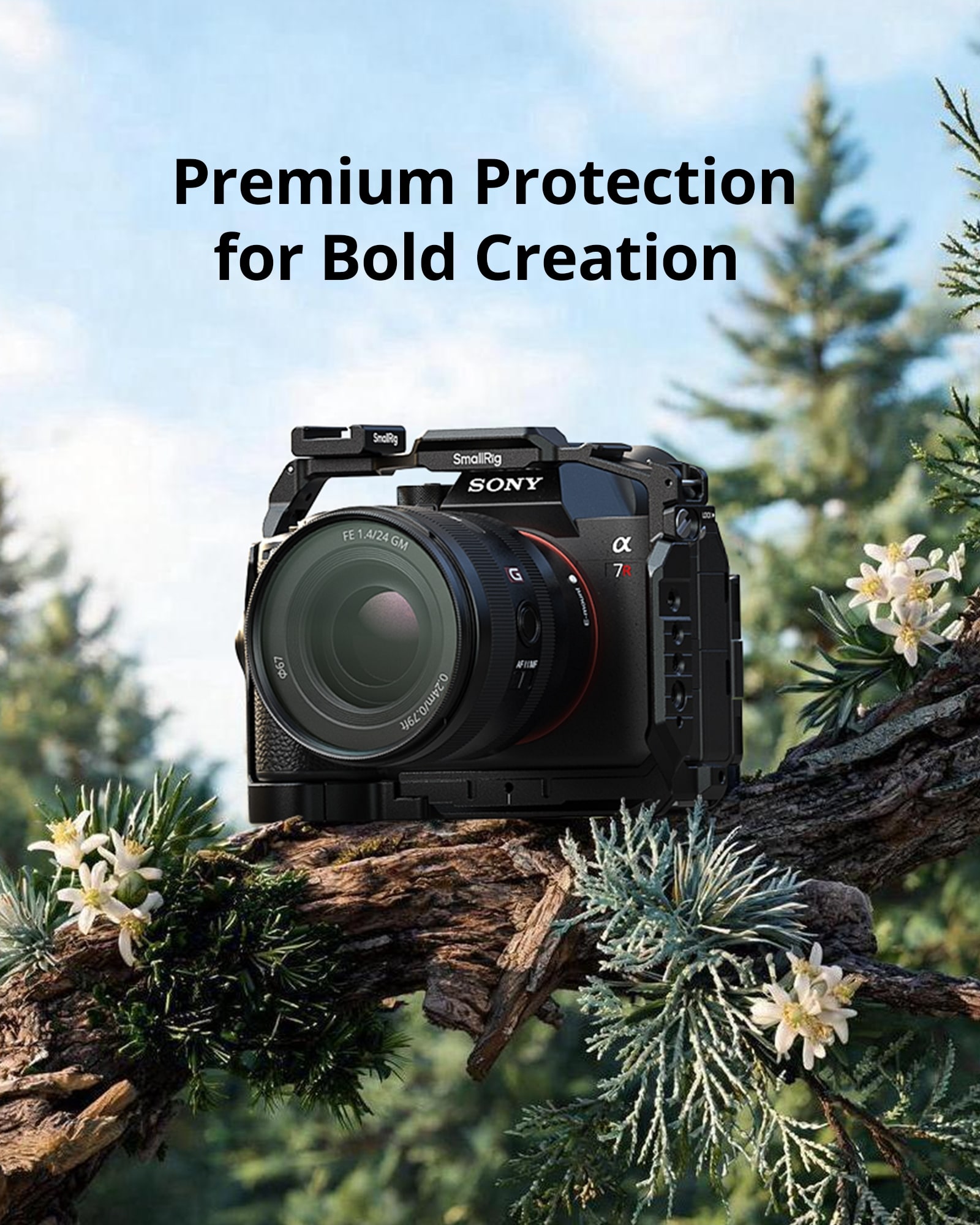 SmallRig Sony A7R VI cage infographic 3