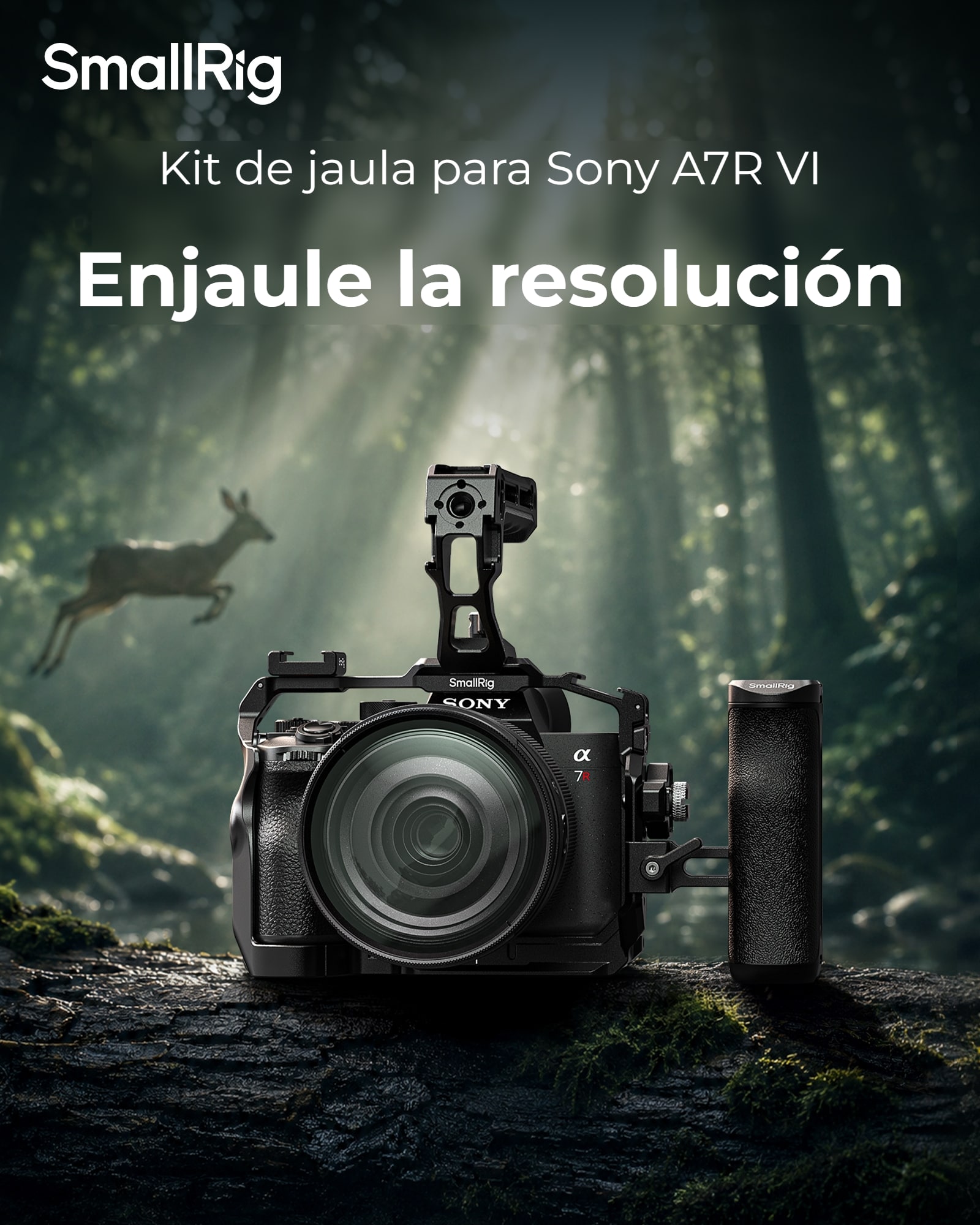 SmallRig jaula Sony A7R VI – infografía 1