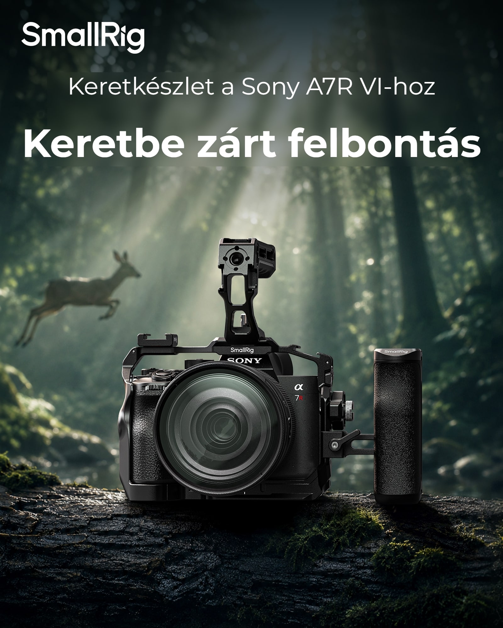 SmallRig váz Sony A7R VI – magyar infografika 1