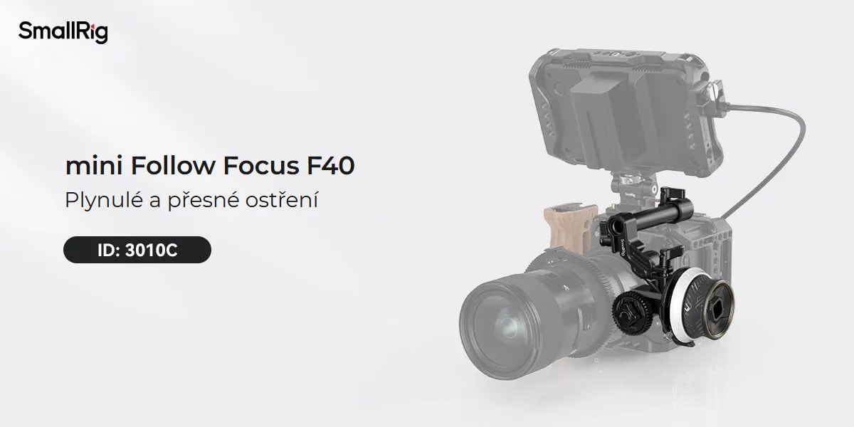 SmallRig mini Follow Focus F40 3010C