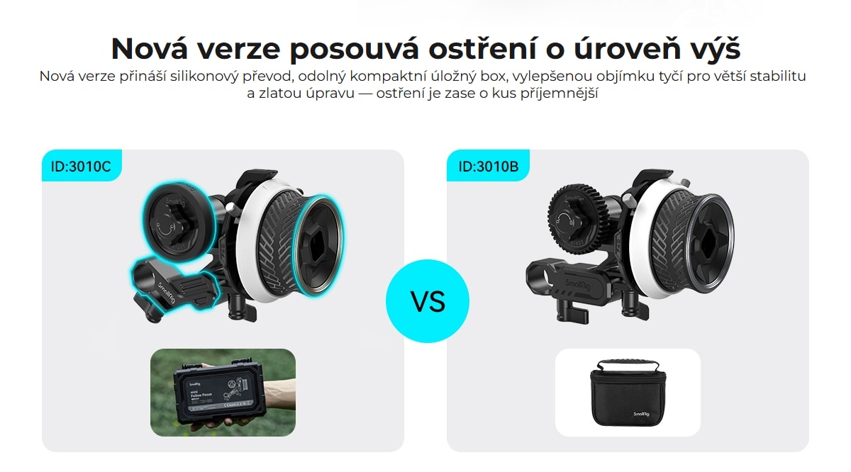 SmallRig mini Follow Focus F40 3010C
