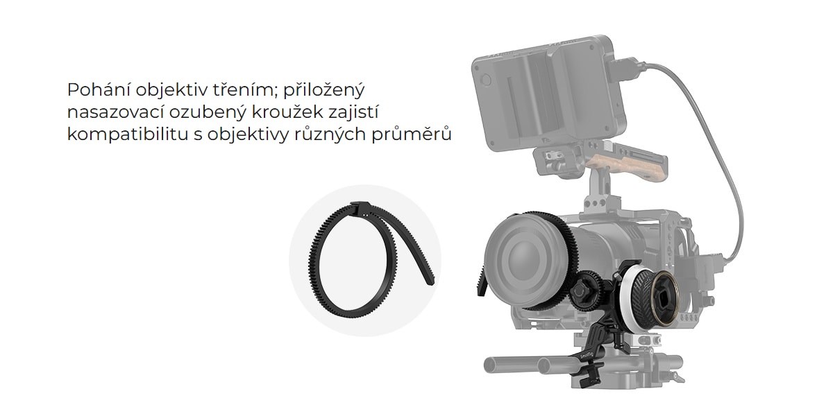 SmallRig mini Follow Focus F40 3010C