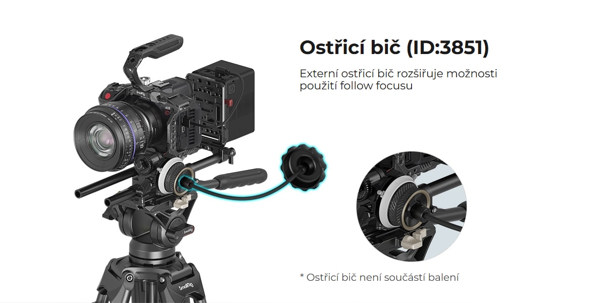 SmallRig mini Follow Focus F40 3010C