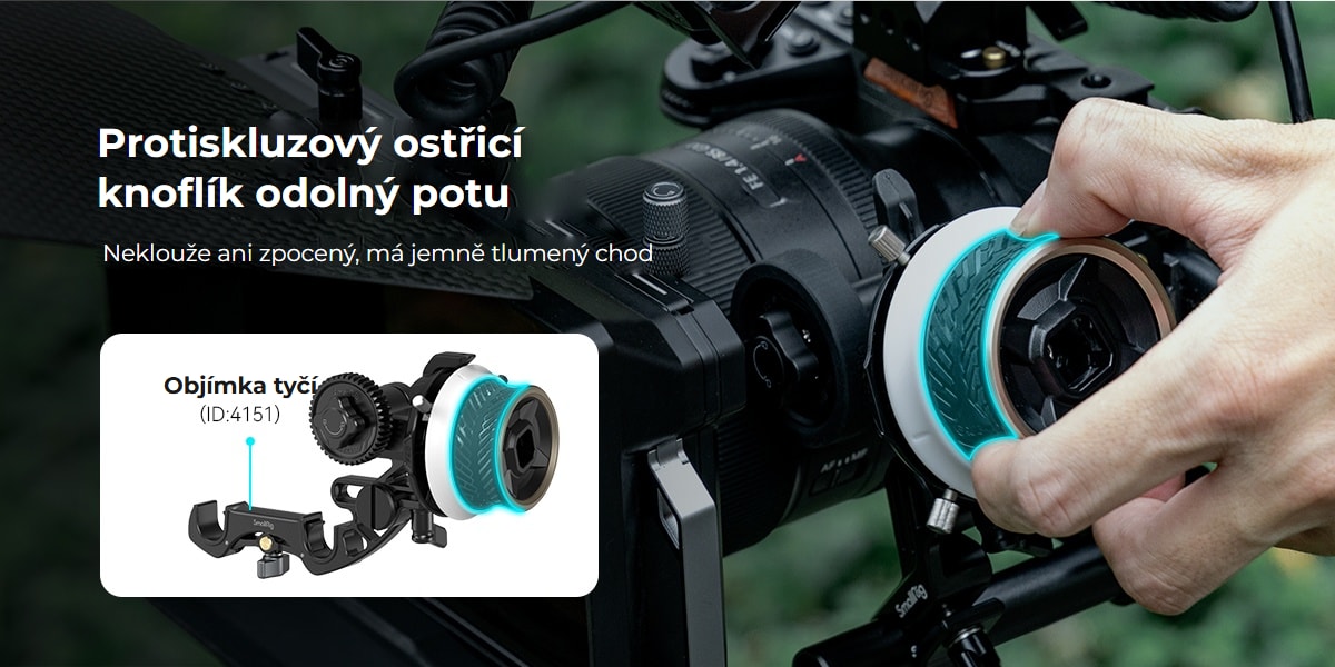 SmallRig mini Follow Focus F40 3010C