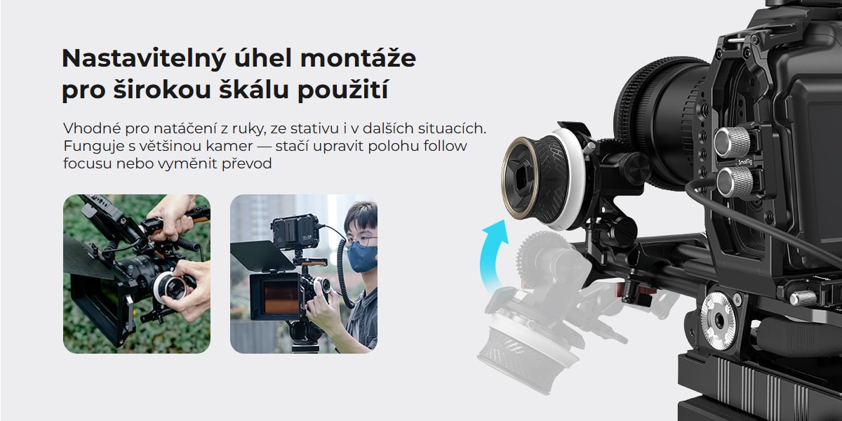 SmallRig mini Follow Focus F40 3010C