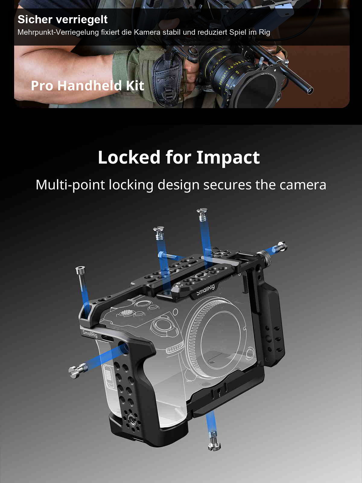 SmallRig Sony FX5 cage kit infographic 03