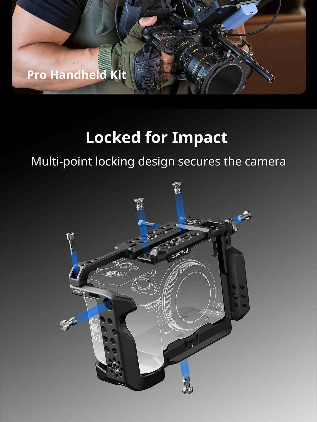 SmallRig Sony FX5 cage kit infographic 03