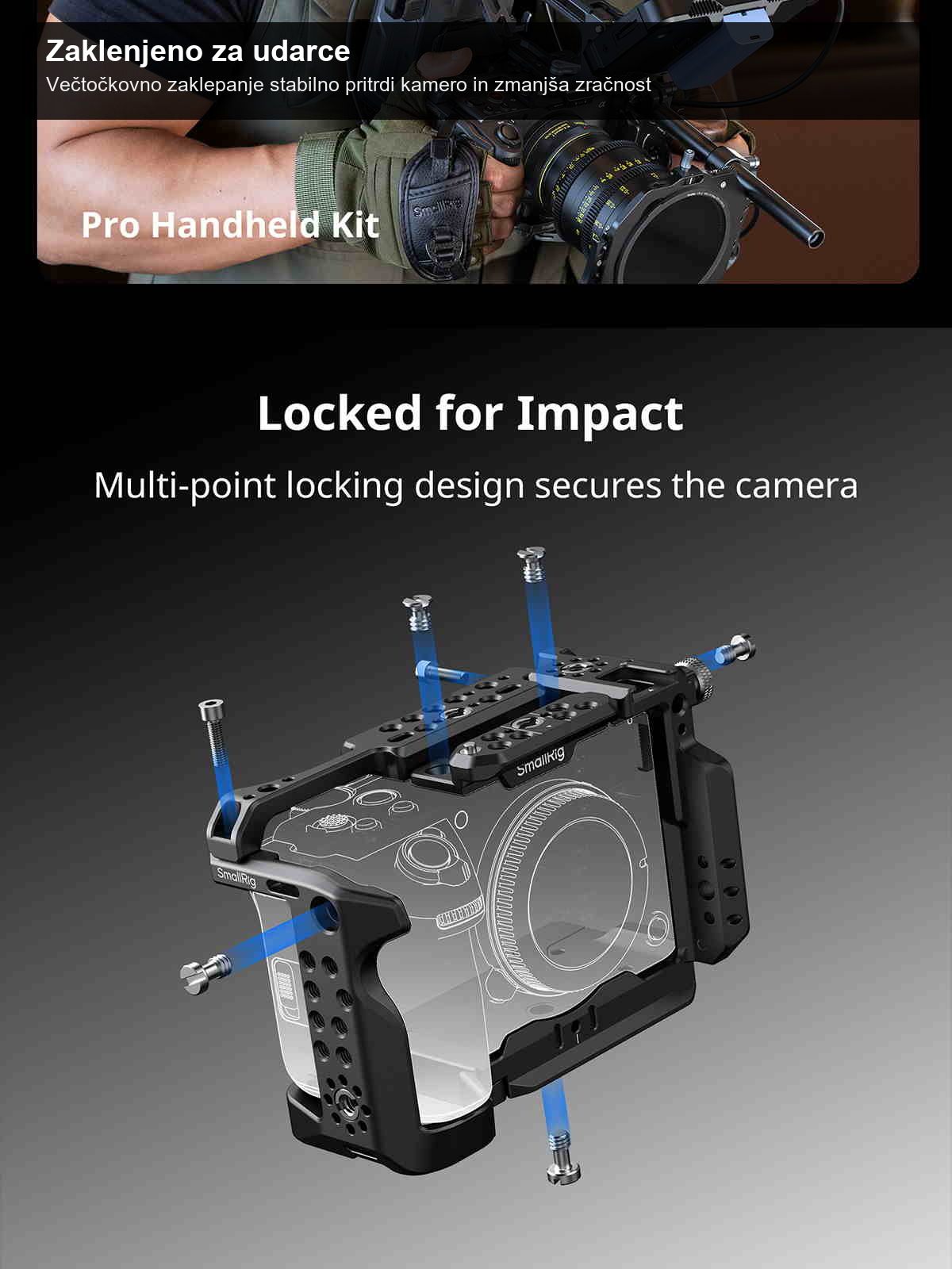 SmallRig Sony FX5 cage kit infographic 03