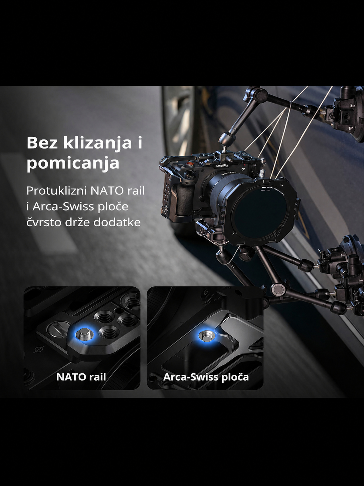 SmallRig Sony FX5 cage kit infographic HR 06