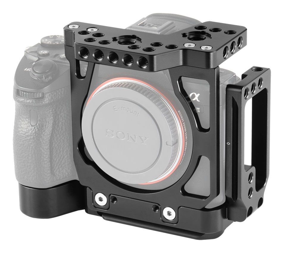 Half Cage with Arca L-Bracket for Sony A7III A7RIII