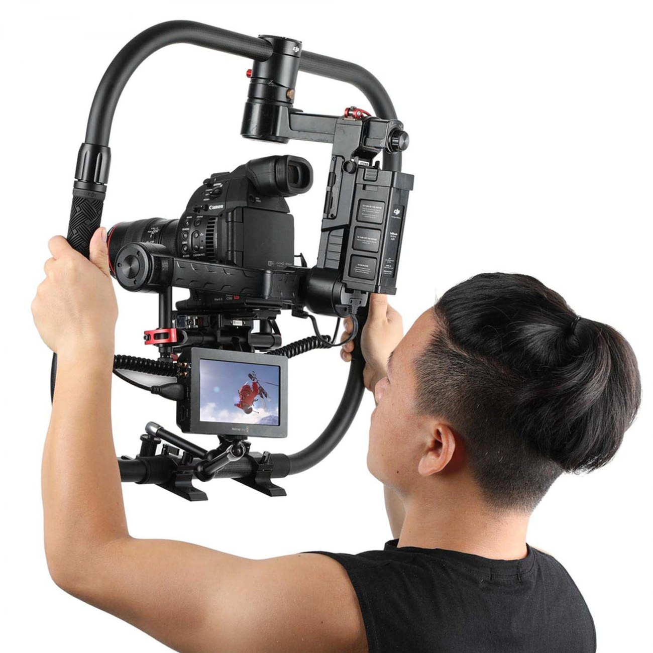25mm Rod Support Feet for DJI Ronin-M/ Ronin-MX Grip/Freefly MoVI Ring