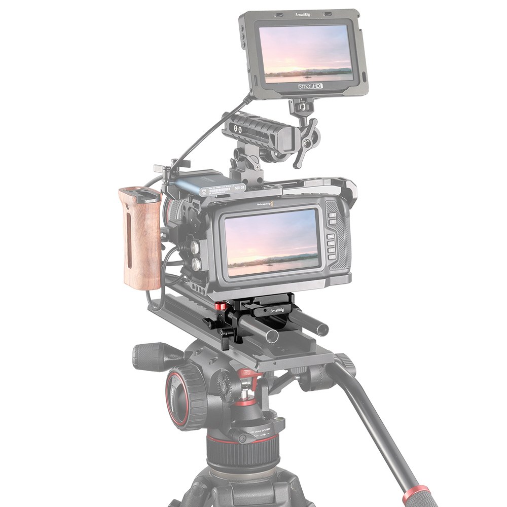 Baseplate for BMPCC 4K (Manfrotto 501PL Compatible)