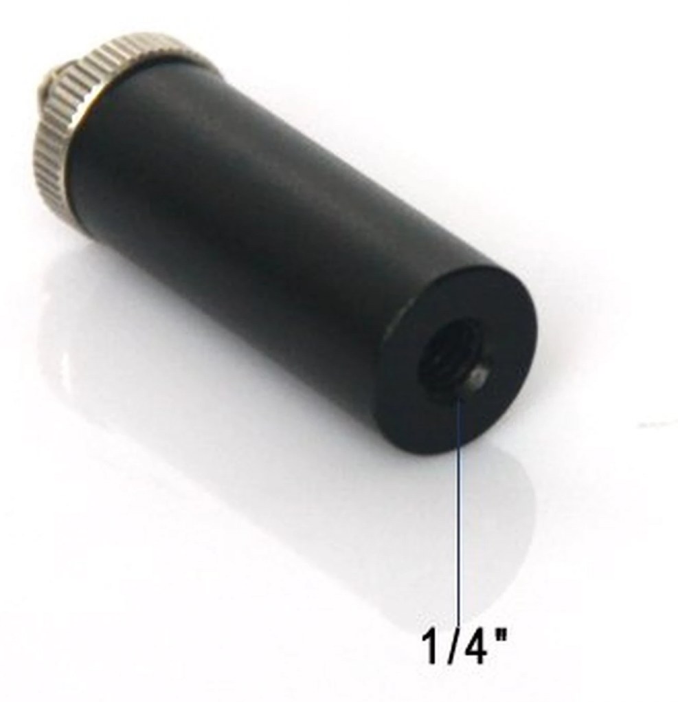 15mm mikrotyč (1,5 palce) se závitem 1/4''