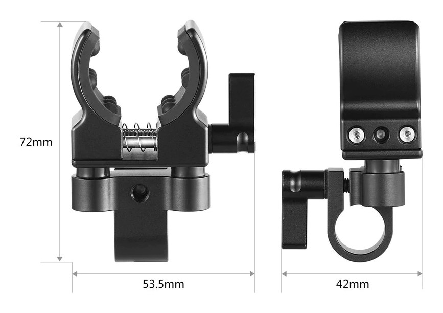 Universal Shotgun Microphone Mount