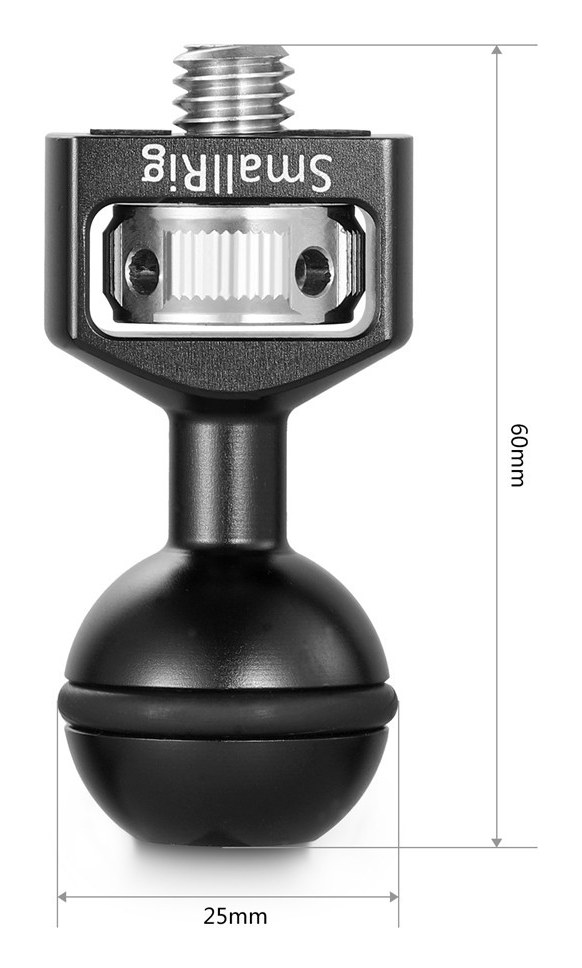Ballhead with 3/8-16 Screw
