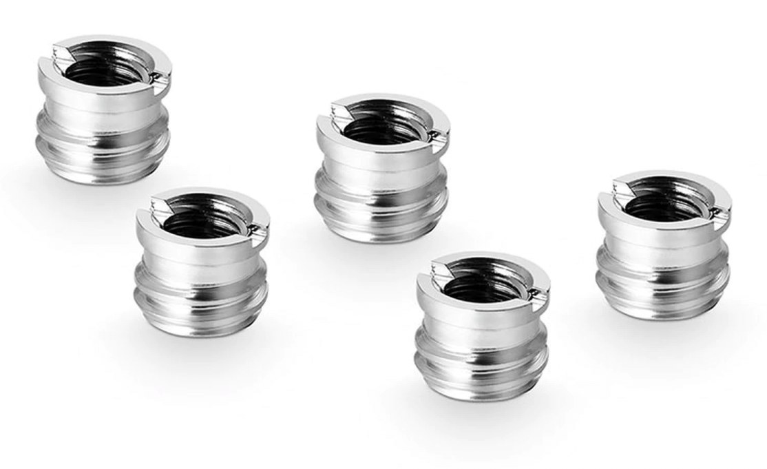 Závitový adaptér z 1/4″ na 3/8″ závit 5ks balení