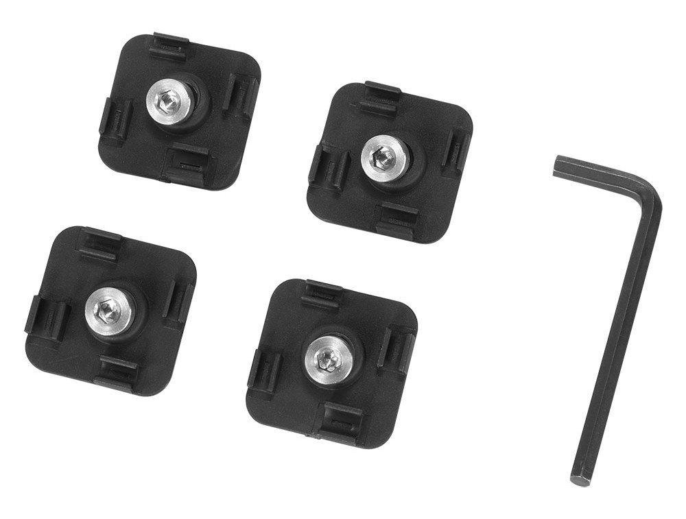 Mini kabelová svorka pro kabely (4 ks)