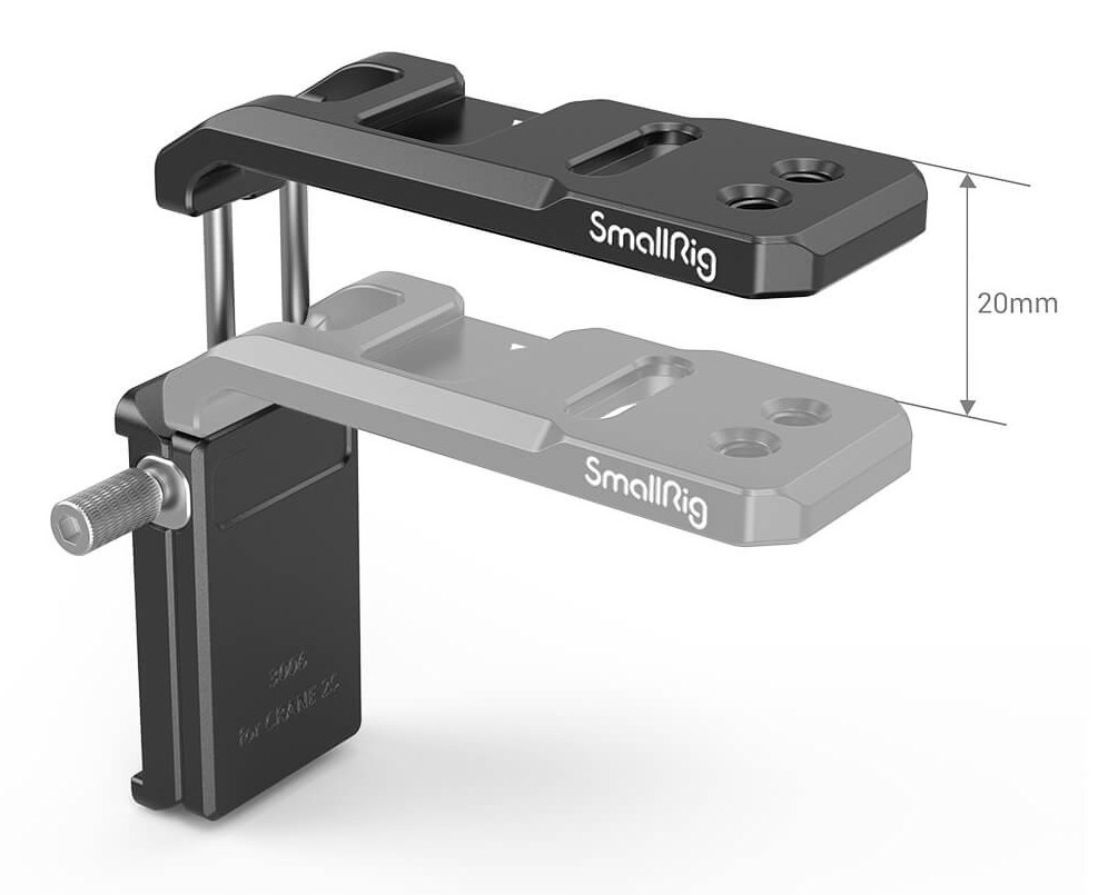 Quick Release Extension Bracket pro ZHIYUN CRANE 2S Handheld Stabilizer