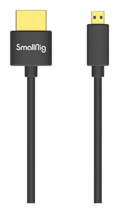 ultra tenký (Ultra Slim) 4K Micro HDMI na Full HDMI kabel (D to A) 35cm