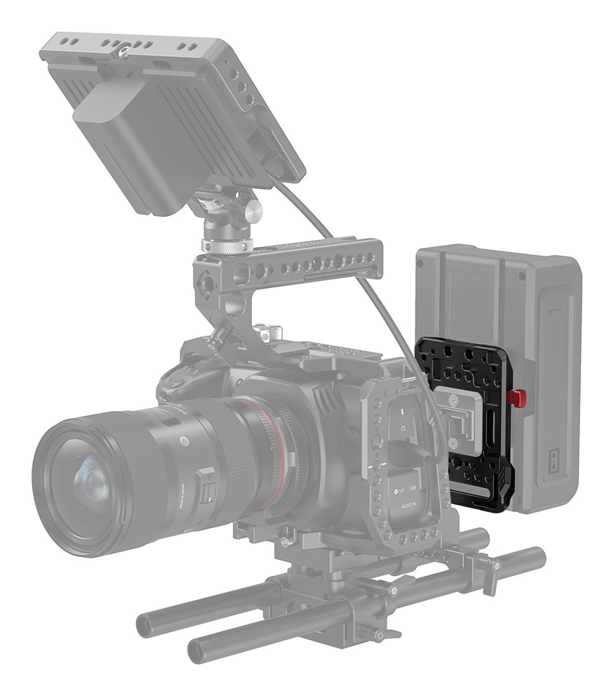 Battery Plate V Mount
