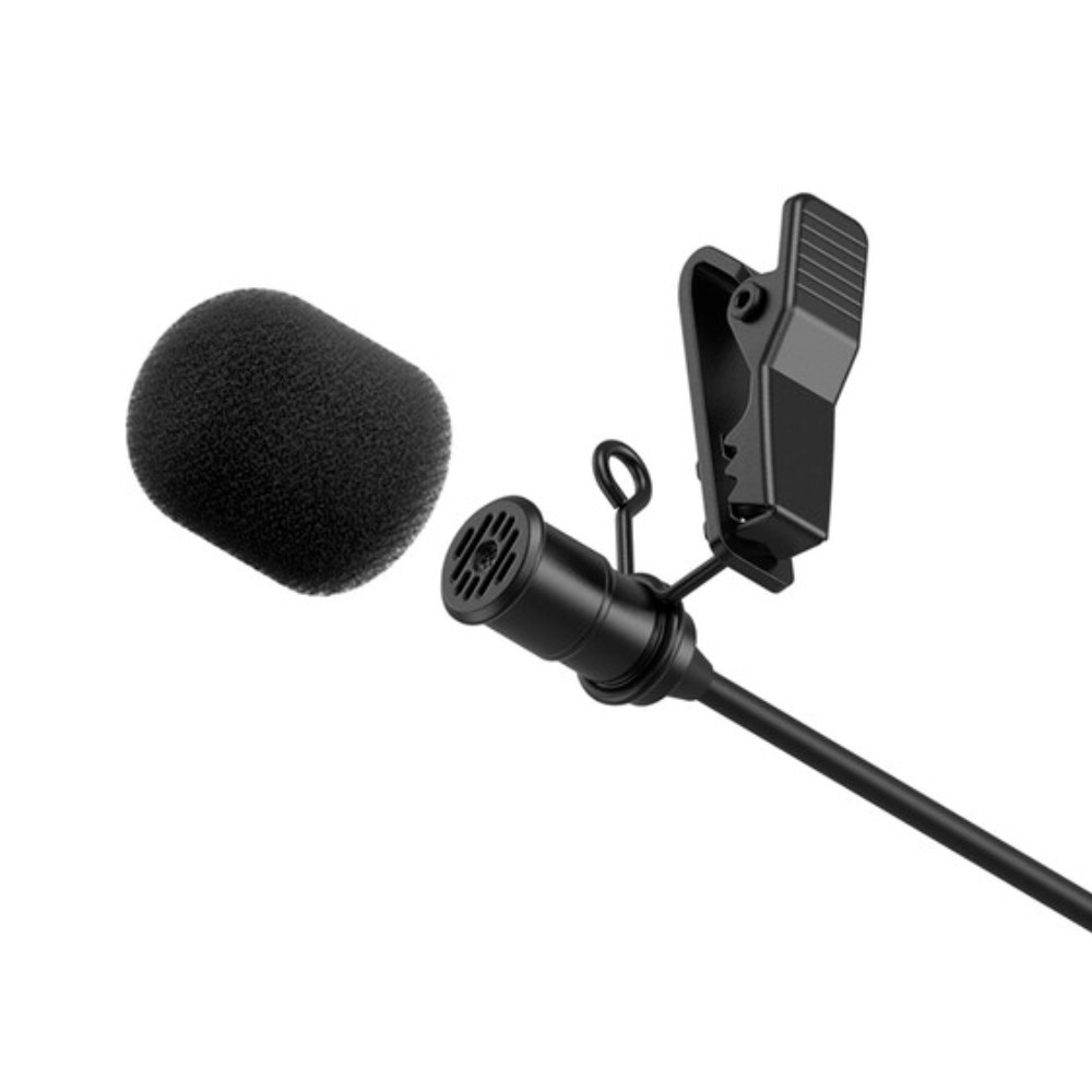 Simorr Wave L3 Lavalier mikrofon pro zařízení Lightning (černý)