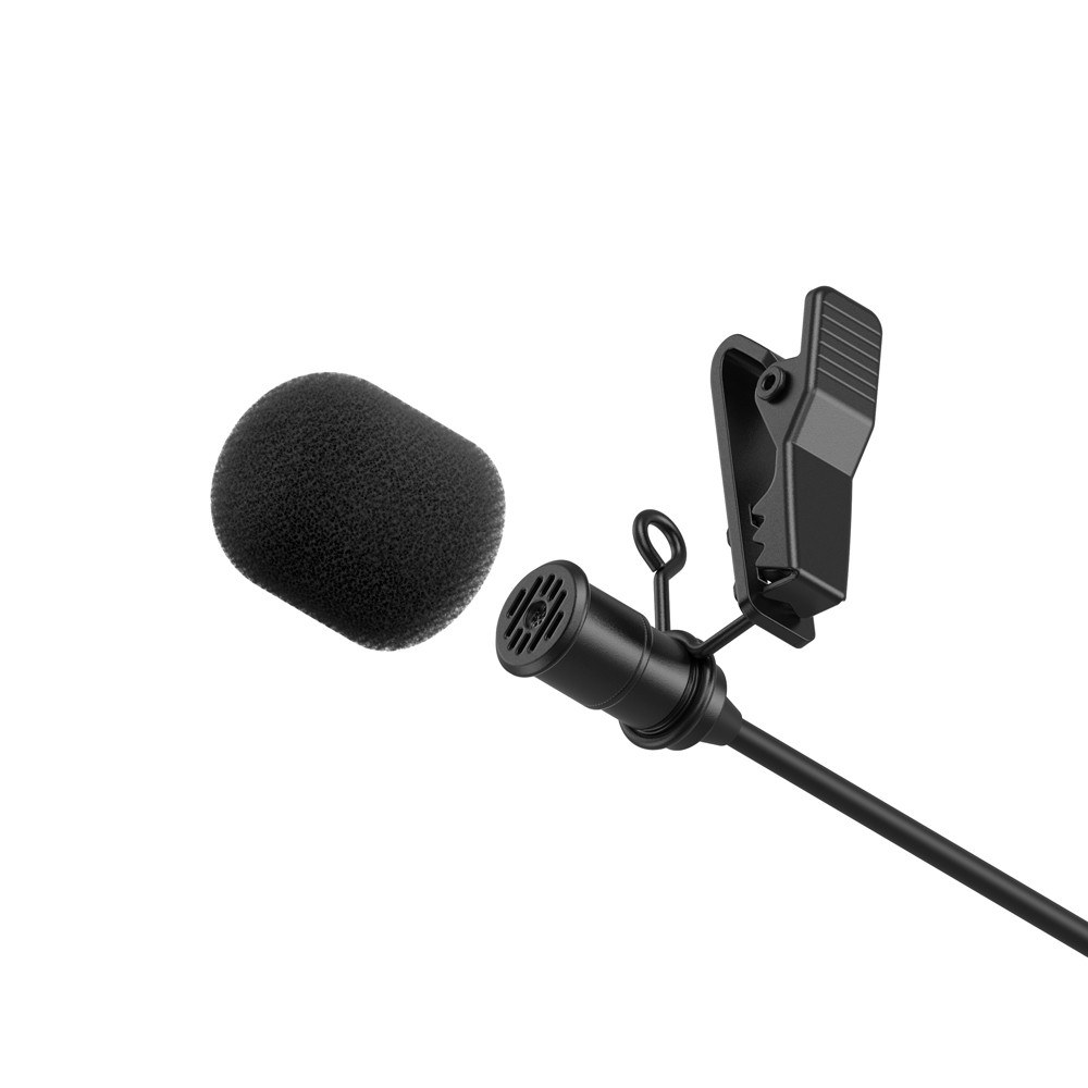 Simorr Wave L3 Lavalier mikrofon pro zařízení Lightning (černý)