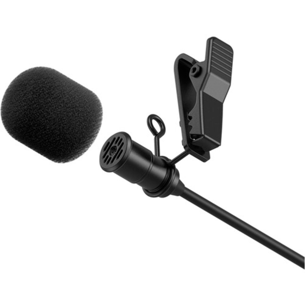 Simorr Wave L2 Lavalier mikrofon pro zařízení USB typu C (černý)