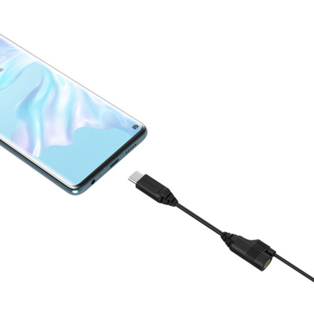 Simorr Wave L2 Lavalier mikrofon pro zařízení USB typu C (černý)