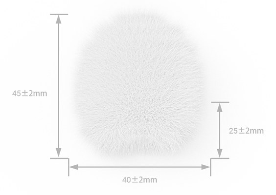 Větrná ochrana pro Sony ZV-E10 a ZV-1 (bílá)