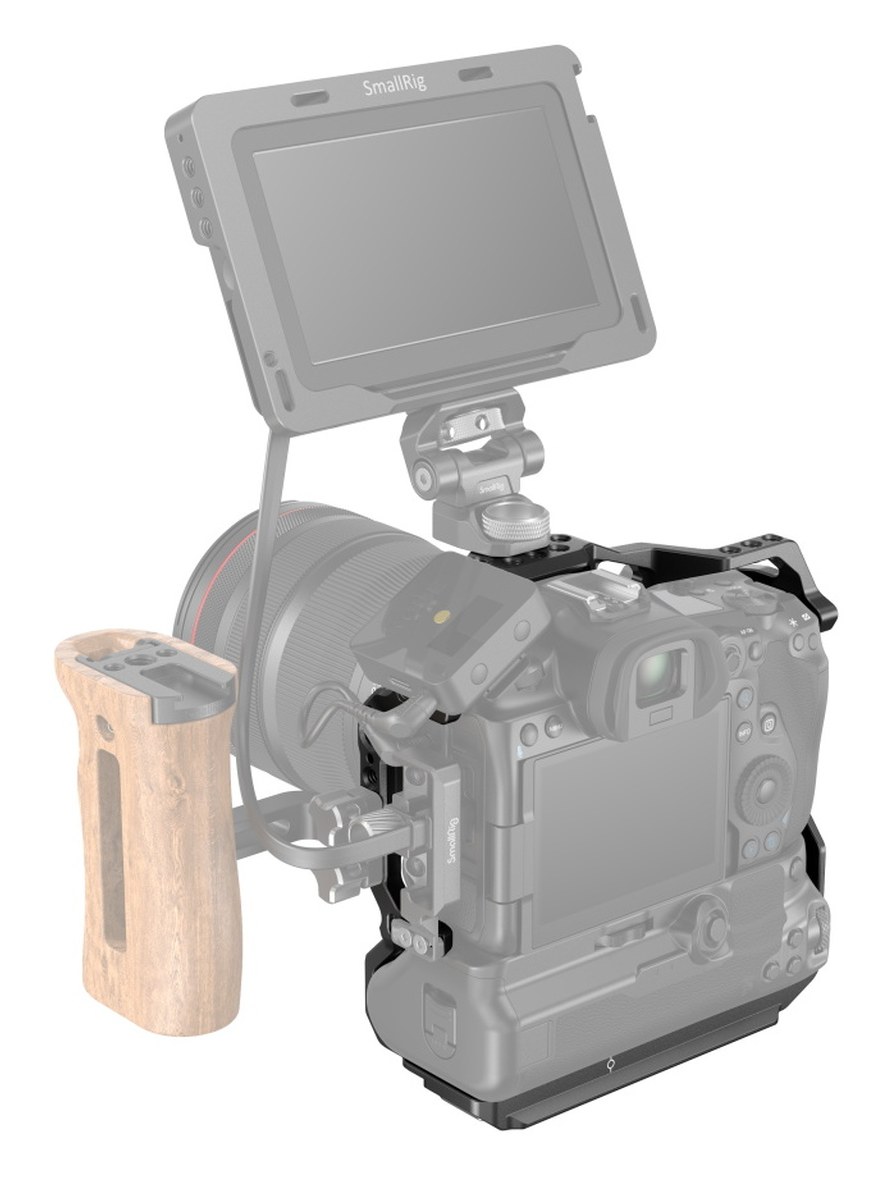Klec pro fotoaparát EOS R5/R6 s bateriovým gripem BG-R10