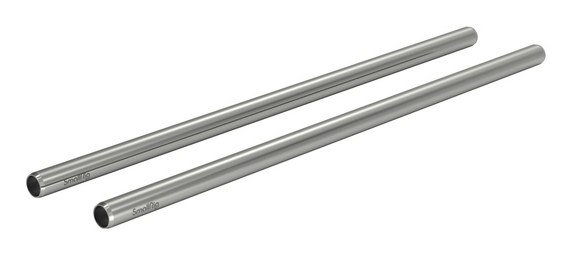 15mm Stainless Steel Rod - 40cm 16″ (2pcs)
