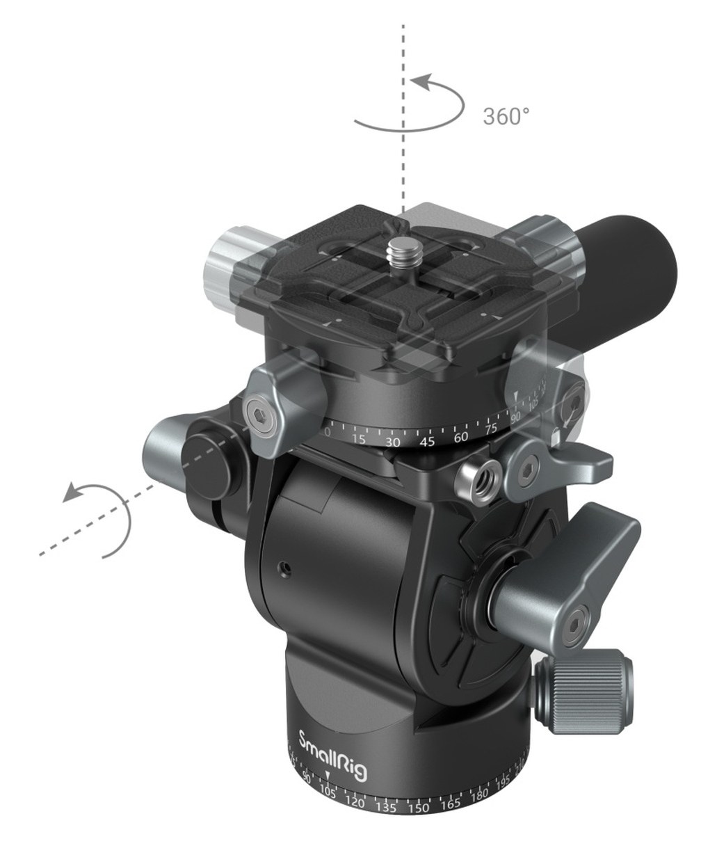 Lightweight Fluid Video Head 3457