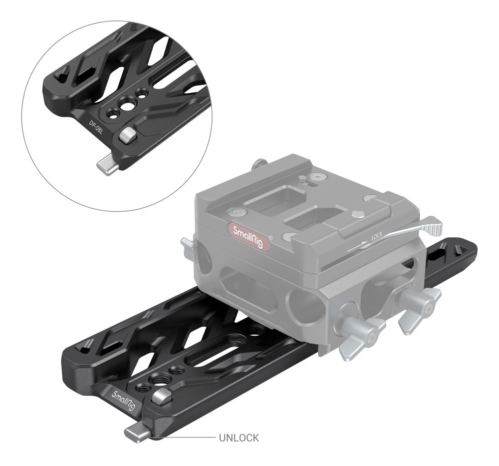 8'' Lightweight ARRI Dovetail Plate