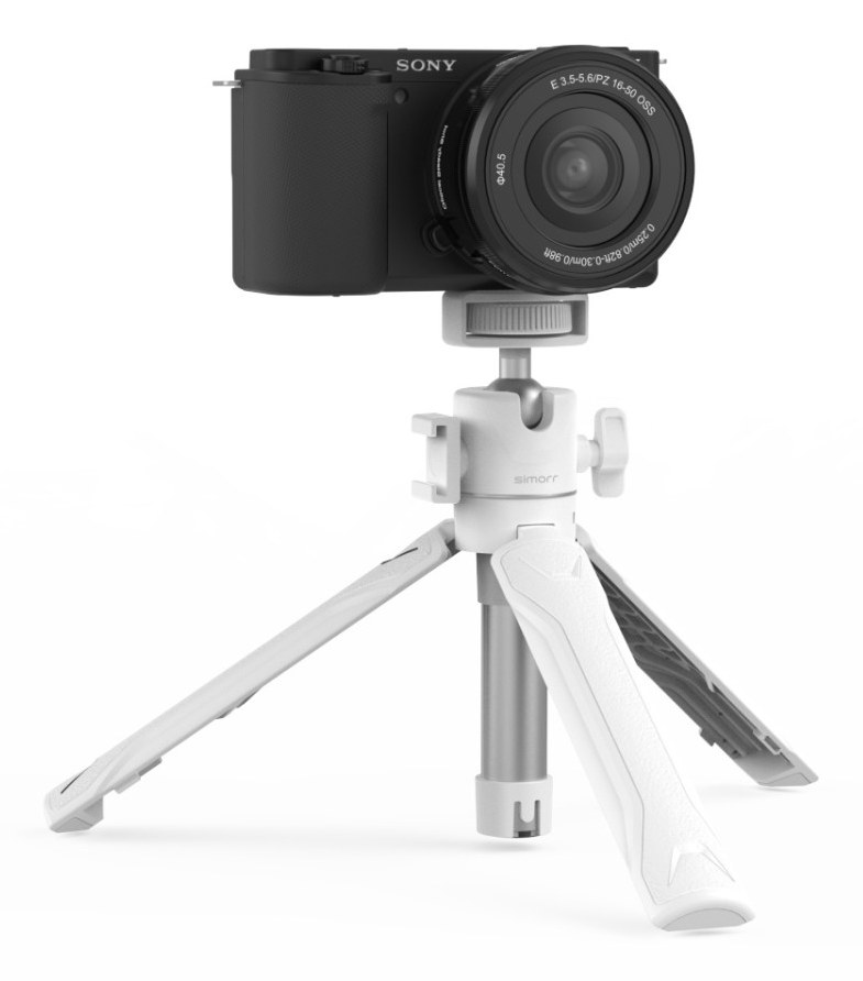VT-15 White Vlog Tripod 3825B