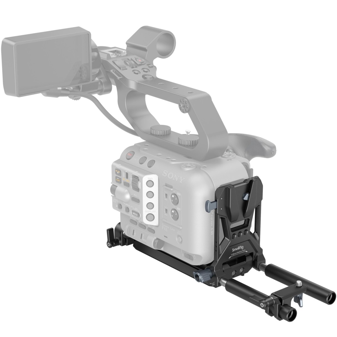 V-Mount Battery Mount Plate Kit for Cinema Cameras