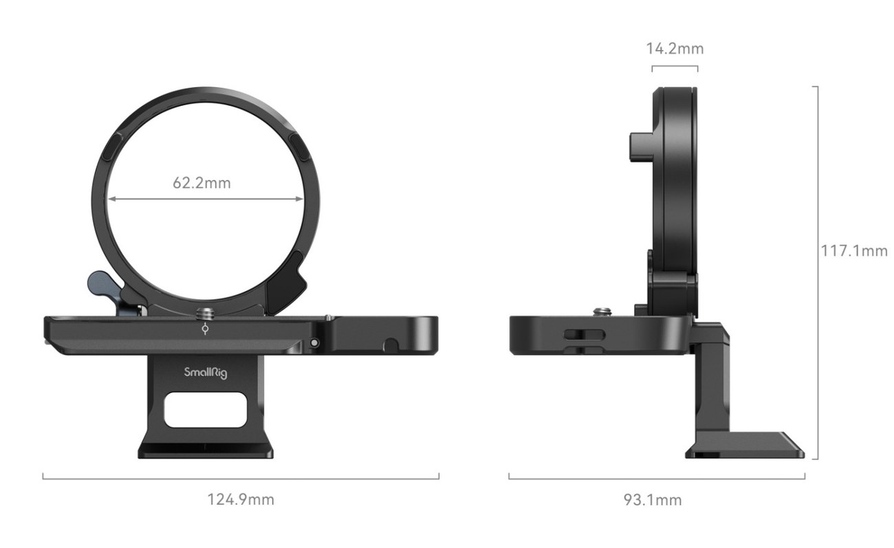 Horizontal-to-Vertical Mount Plate Kit for Sony Alpha 7C II / Alpha 7CR