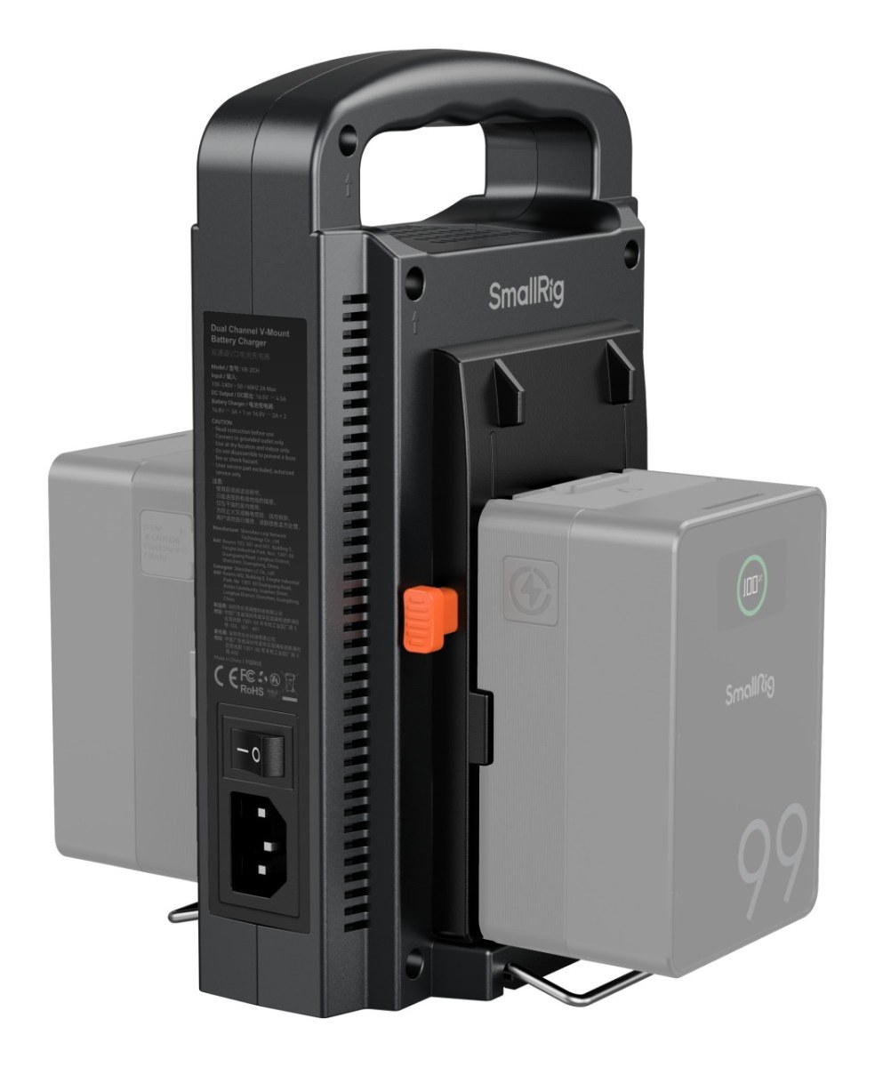Dual Channel V-Mount Battery Charger (European Standard)
