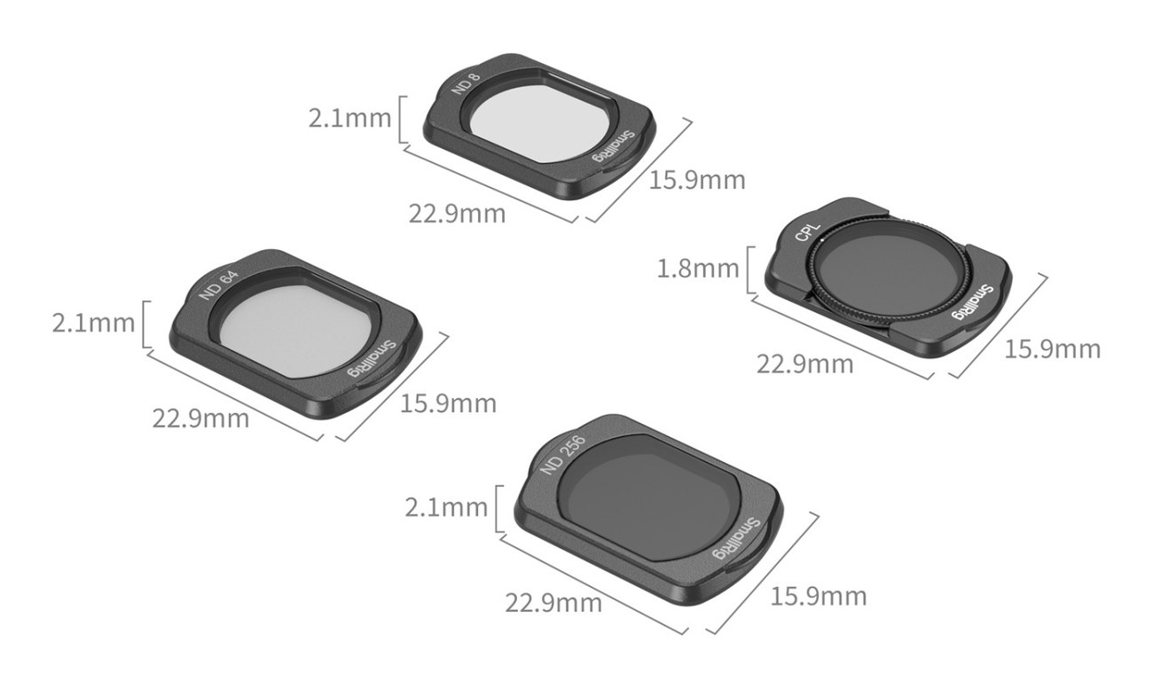 ND Filter Set for DJI Osmo Pocket 3