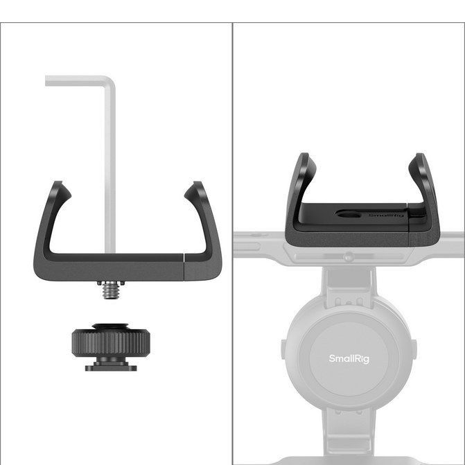 Power Bank Clamp with Cold Shoe Mount