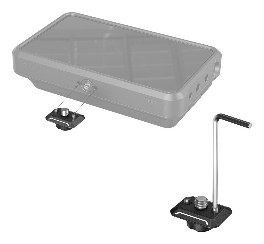 Drop-in HawkLock mini Universal Quick Release Top Mount Plate