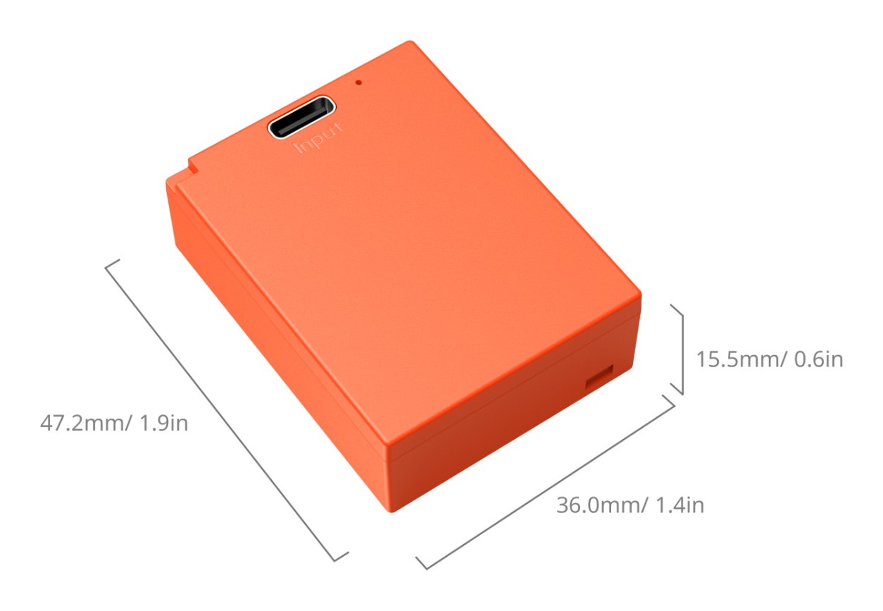NP-W126S USB-C Rechargeable Camera Battery (Orange)