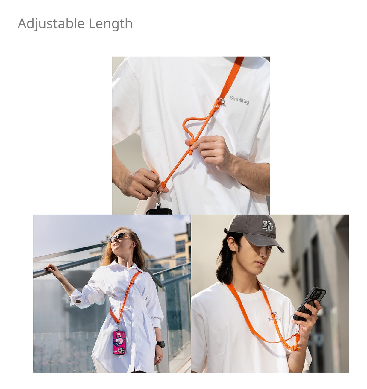 FilMov Phone Shoulder Strap (Orange)
