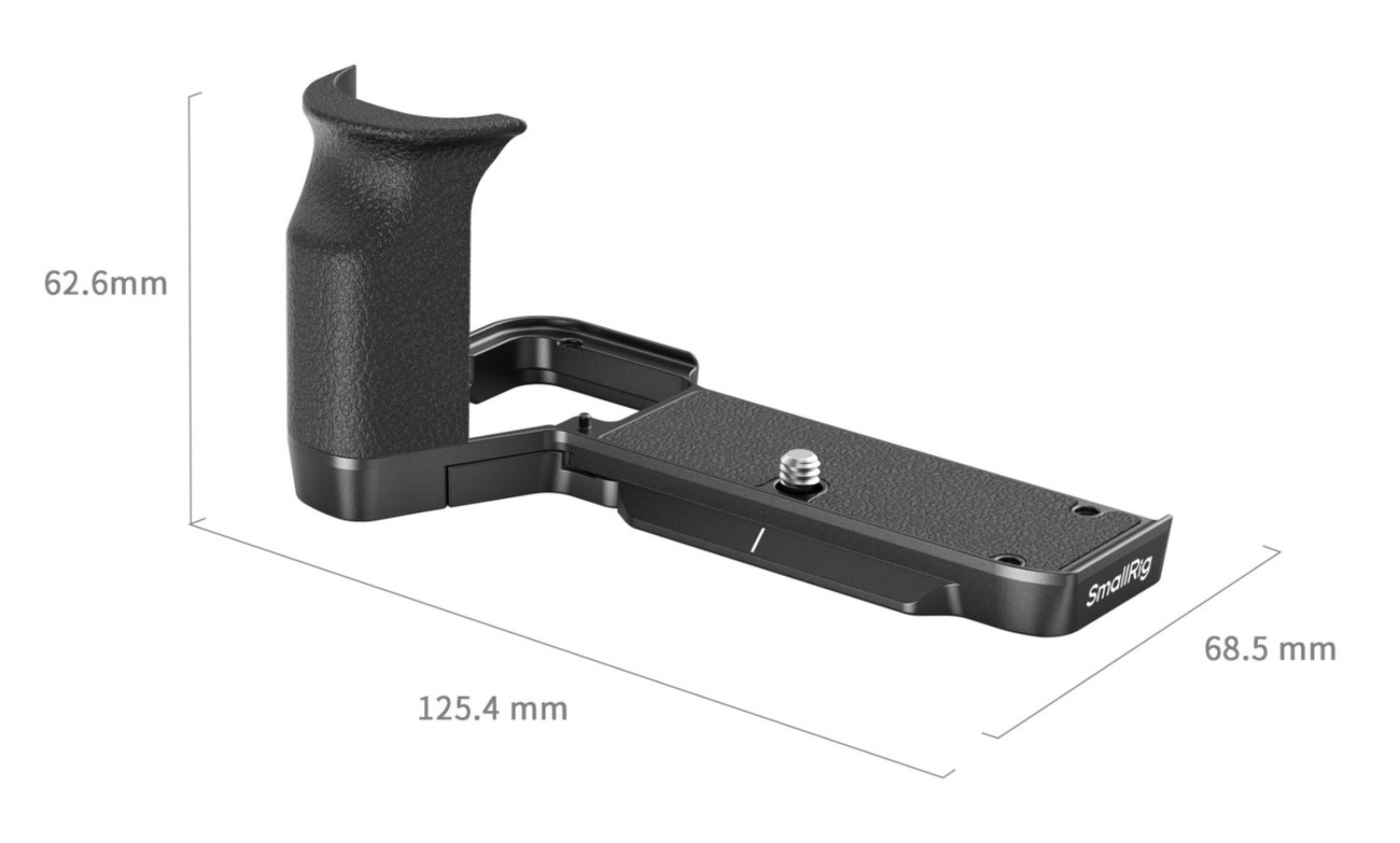 L-Shape Mount Plate with Silicone Handle for Sony Alpha 7C II / Alpha 7CR