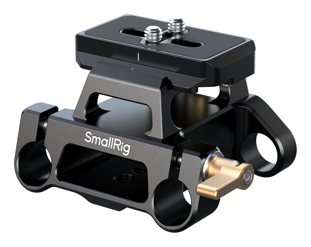 Arca-Type Mount Plate Kit with 15mm Dual Rod Clamp