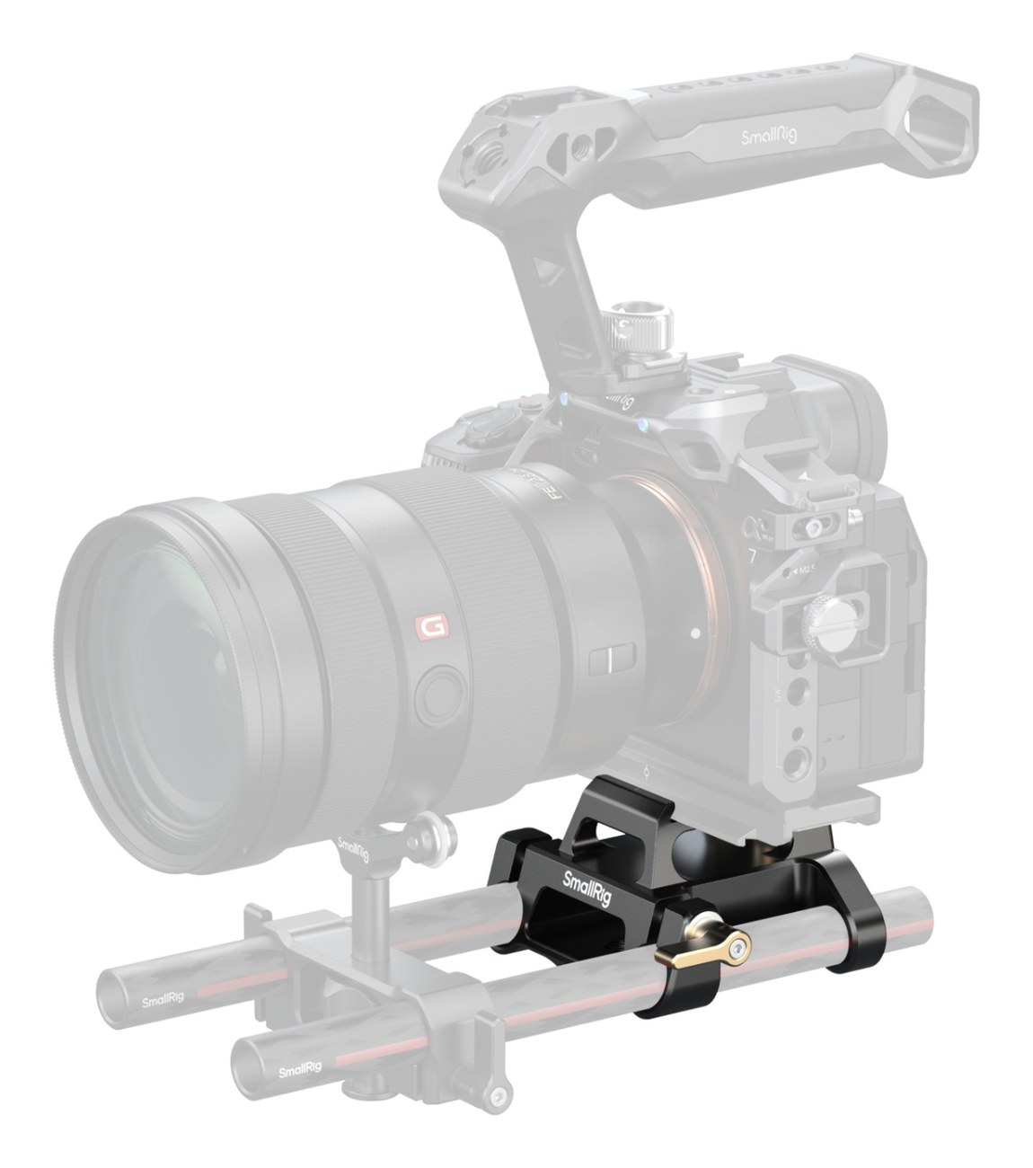 Arca-Type Mount Plate Kit with 15mm Dual Rod Clamp