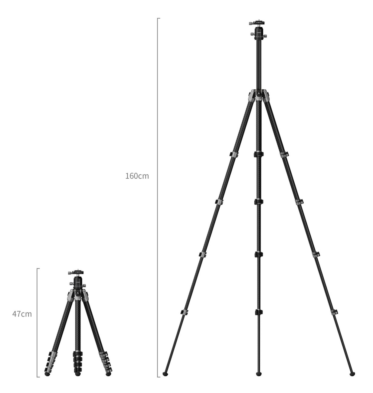 Portable Photo Carbon Fiber Tripod