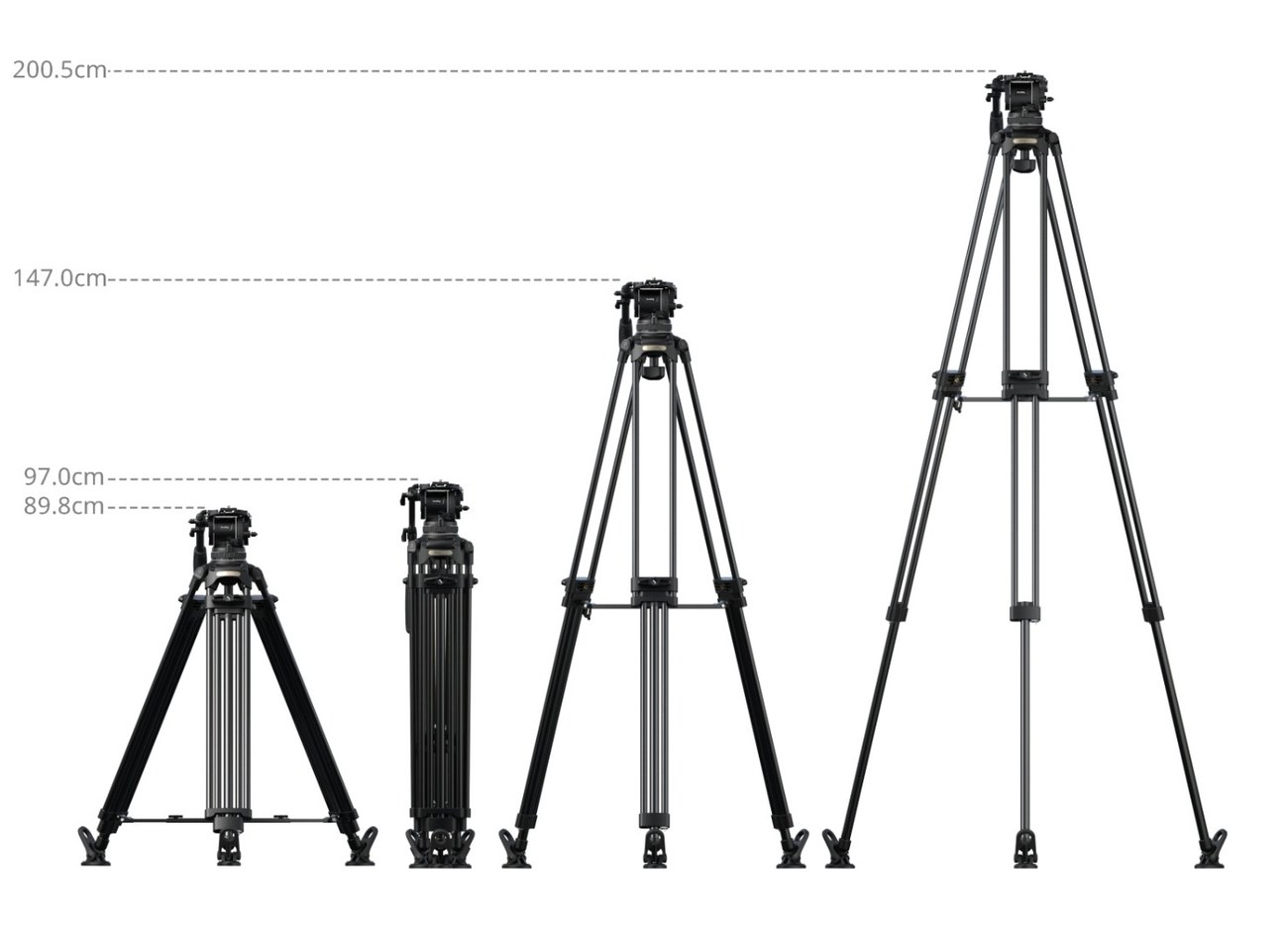 FSD18 FreeSpeed Heavy-Duty Aluminum Alloy Tripod