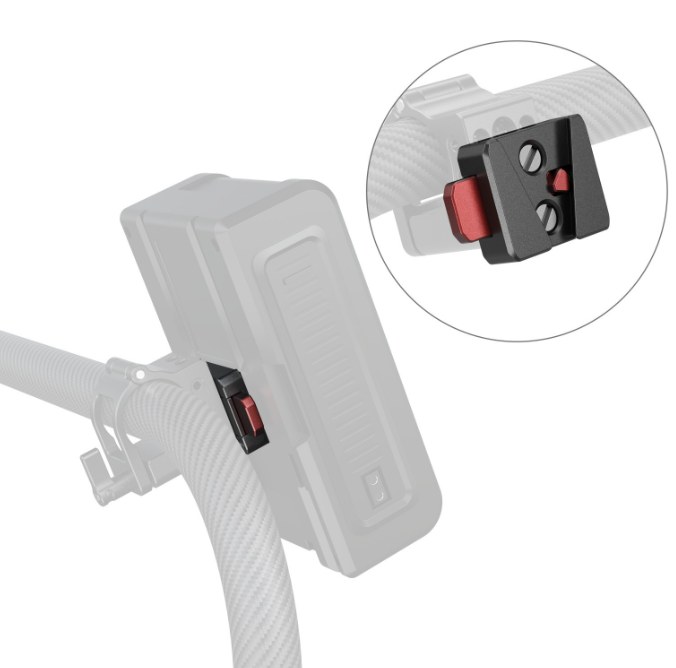 Quick Release V-Lock Mount Plate Kit