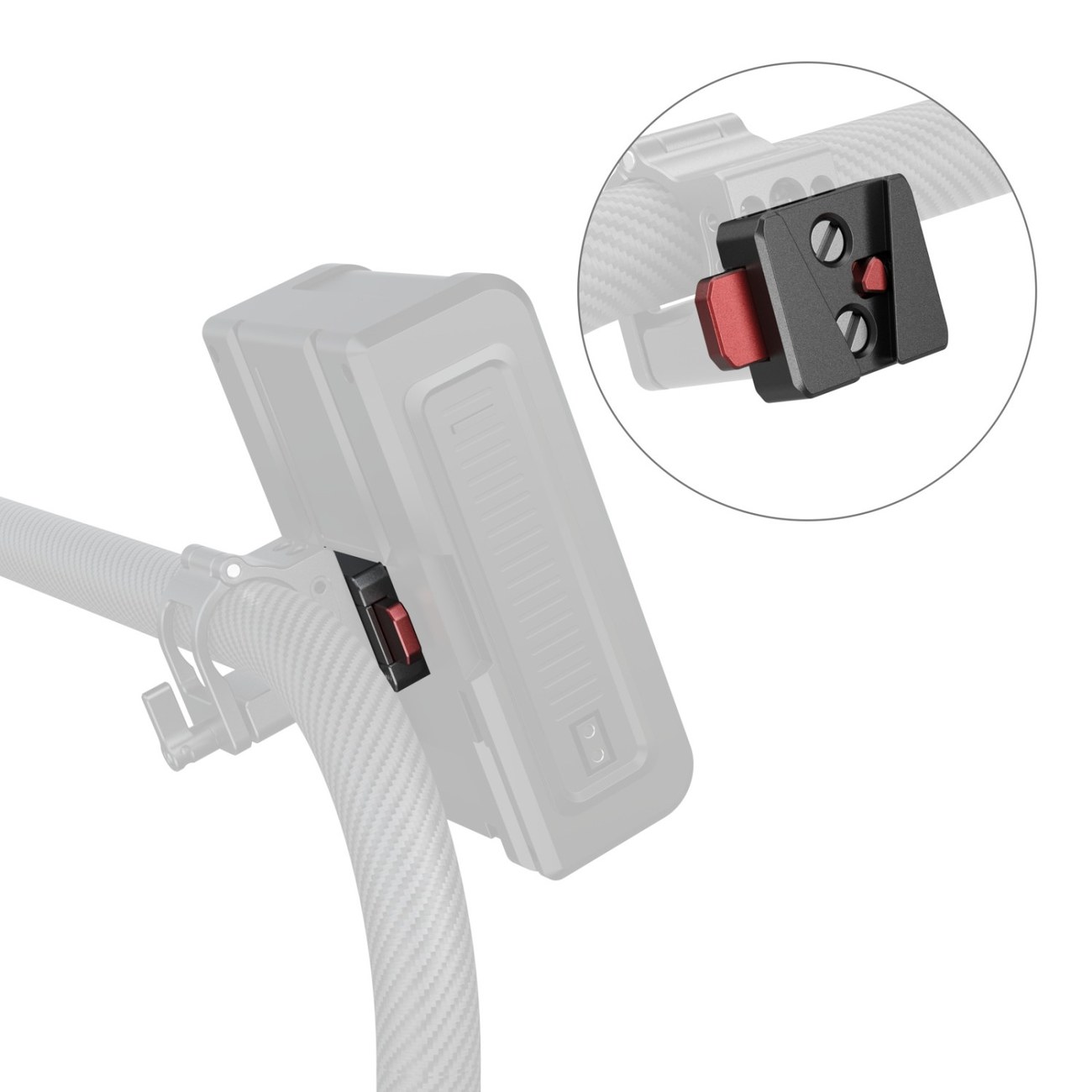 Quick Release V-Lock Mount Plate Kit